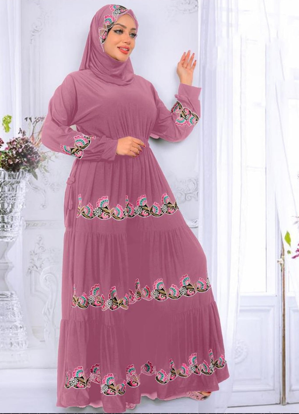 فستان-محجبات-022-نبيتي – MSY GALLERY