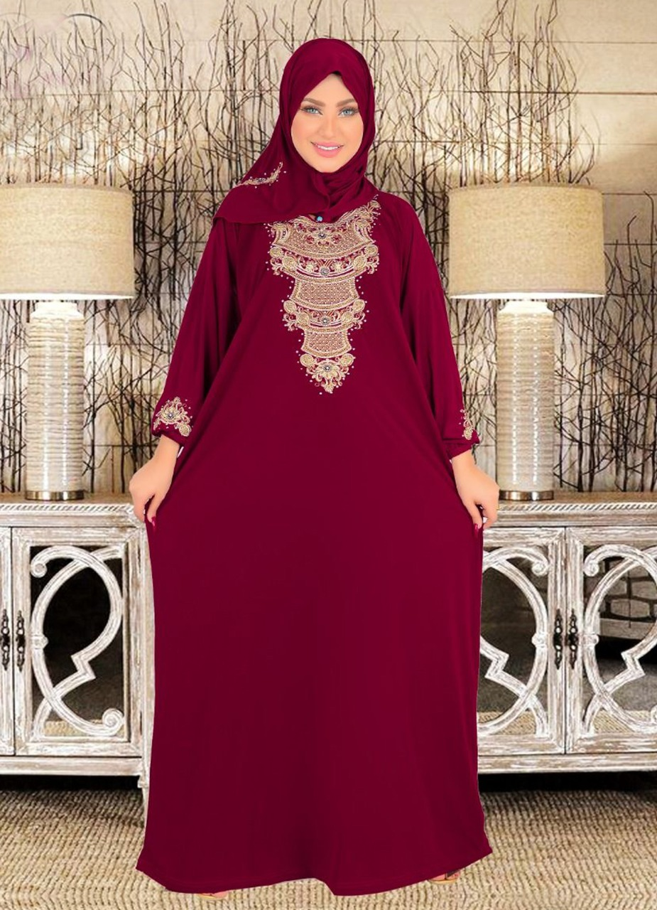 اسدال راقي 0075 لون نبيتي من لبسي - لبسي LEBSY - متجر ملابس – MSY GALLERY
