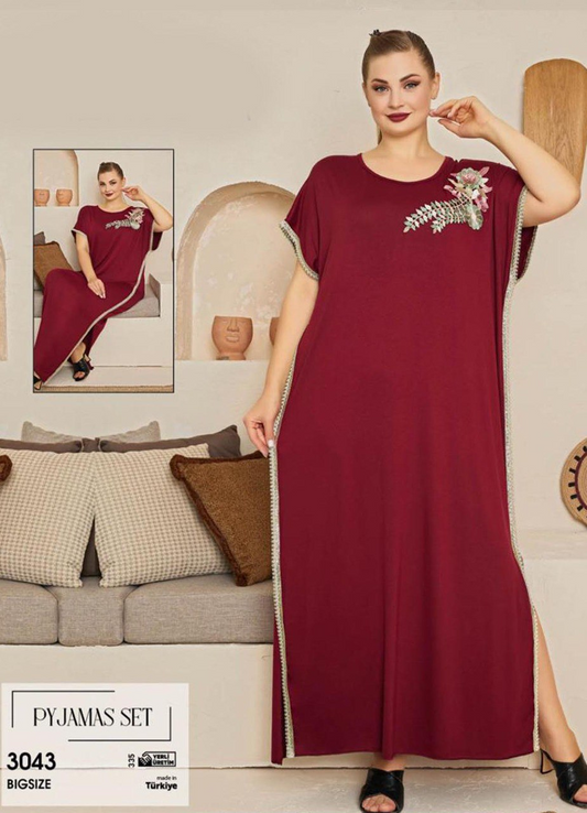 Home Abaya Big Size Turkish Summer 3043 from Lepsy