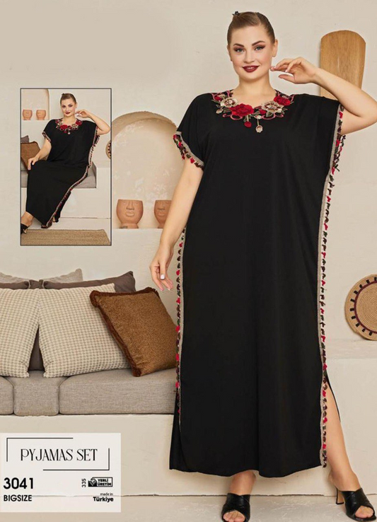 Home Abaya Big Size Turkish Summer 3041 from Lepsy
