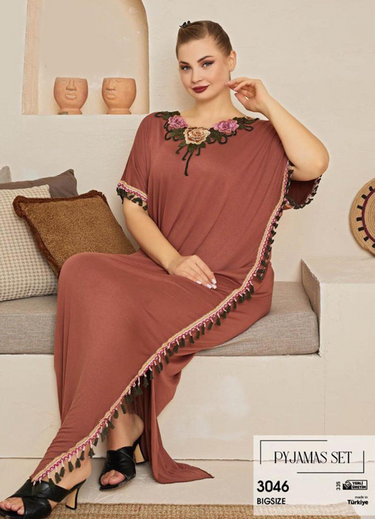 Home Abaya Big Size Turkish Summer 3046 from Lepsy