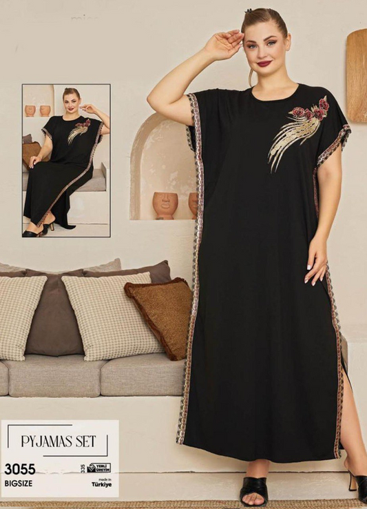Home Abaya Big Size Turkish Summer 3055 from Lebsi